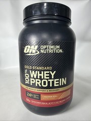 Gold Standard 100% Whey Protein Powder, Cinnamon Roll 29 Servings Exp:03/12/27