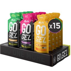 BARE PERFORMANCE NUTRITION, BPN Go Gel Endurance, 24g 1.45 Ounce (Pack of 15)