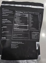 Spacemilk Complete Protein Powder Vegan Allergen-Free Non-GMO Unflavored 1.11 lb