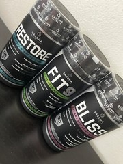 Sascha Fitness Trio Kit Fit 9, Restore & Bliss