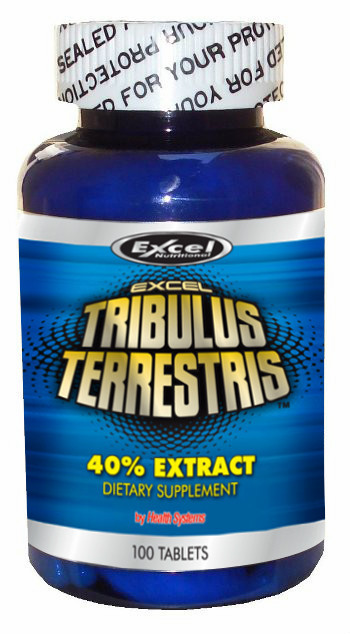 EXCEL TRIBULUS TERRESTRIS 100 TABS 1000MG 40% EXTRACT. OVER 3 MONTHS SUPPLY.
