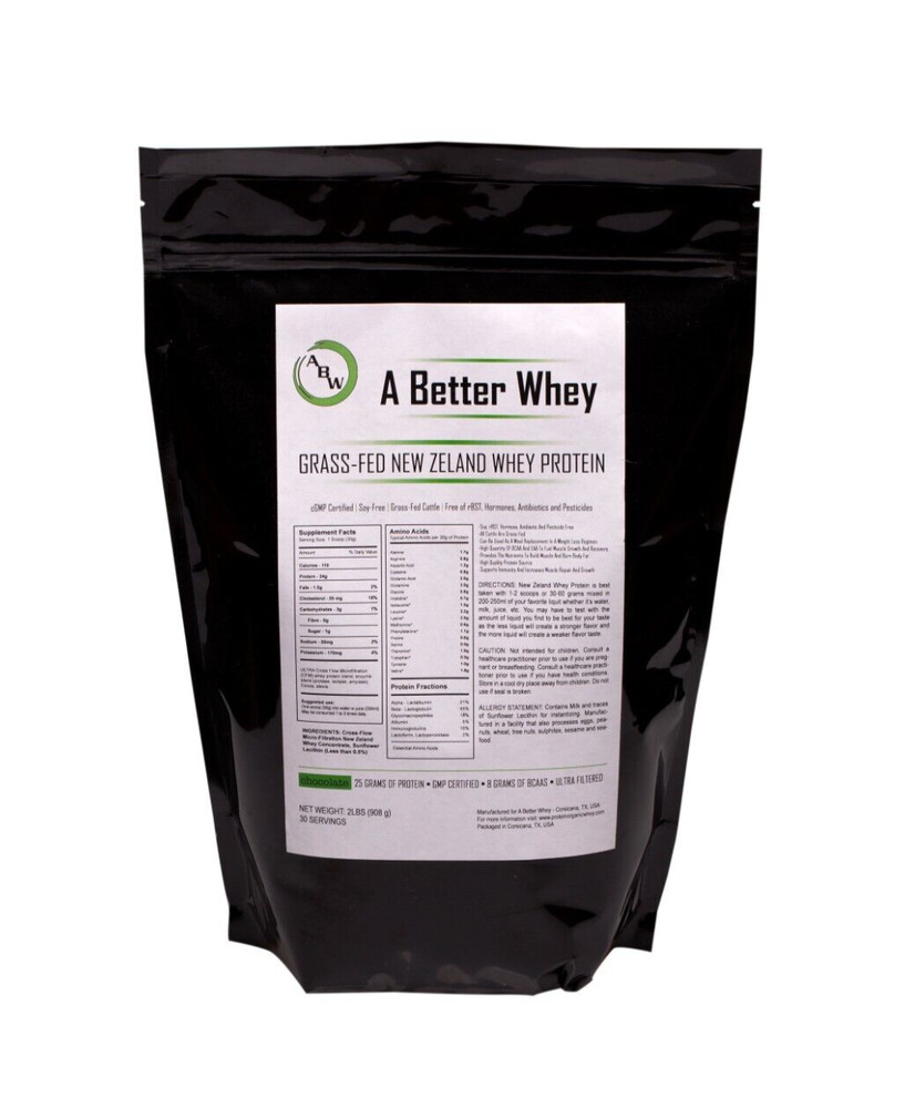 protein whey supplement chocolate all natural organic grass fed 30 servings