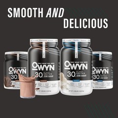Owyn Only What You Need Pro Elite High Protein Powder, 30g Vegan Protein for Wor