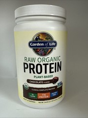 Garden of Life RAW Organic Protein Plant Based Chocolate Flavor