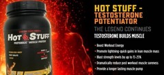 Hot Stuff Protein (Peanut Butter) 3.14 lb Premium Protein + Test Potentiator