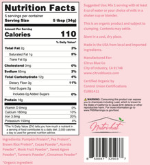 Nutri-hut VEGAN Protein Shake Mix Powder 6 oz Flavored