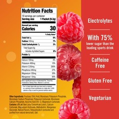 Emergen-C Hydration+ Sports Electrolyte 0.33 Ounce (Pack of 18), Raspberry