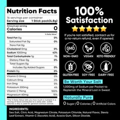 Venture Pal Electrolyte Powder Packets – Sugar-Free Hydration – 16 Sticks
