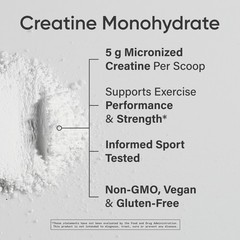 Creatine Monohydrate – Gain Lean Muscle, Improve Performance and Strength (500g)