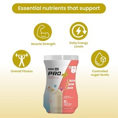High Protein Powder with 23 essential nutrients For Overall Fitness | Vanilla