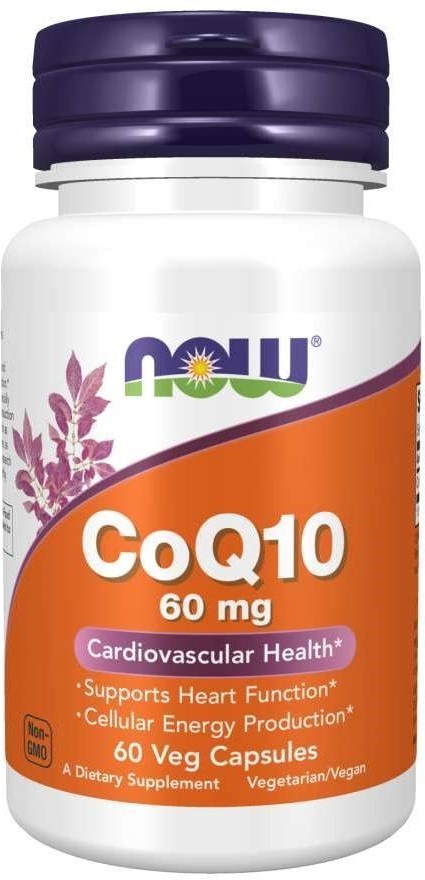 Now Foods Coq10 60mg – 60 Vcaps