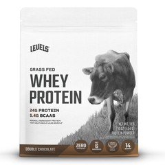 Levels Grass Fed Whey Protein Powder, No Artificials, 24G 1 Pound (Pack of 1)
