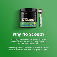 Micronized Creatine Monohydrate Powder – Blueberry Lemonade, 360g, 60 Servings,