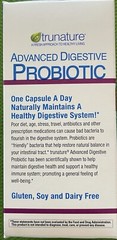 Trunature ADVANCED DIGESTIVE PROBIOTIC 100 Capsules