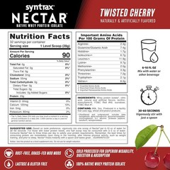 Syntrax Nectar 2lb Protein Powder – Twisted Cherry