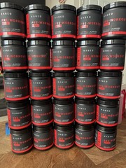 Kaged Sport Pre Workout Fruit Punch 20 Servings 188mg Caffeine Energy Boost