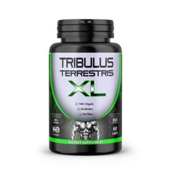 Tribulus Terrestris 15:1 Extract 1000mg, 120 Capsules, 60 Servings, Non-GMO