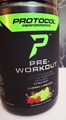 Protocol Preworkout, 25 Serv🍒 Limeade,Natural Flavor, 350mg Caffeine⚡️08/2027✨️