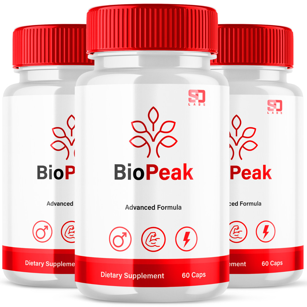 (3 Pack) Biopeak for Men, Bio Peak Advanced Male Support Pills (180 Capsules)