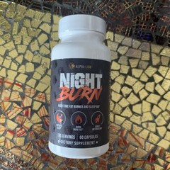 Alpha Lion Night Burn, Deep Sleep, Increase Metabolism – 60 Caps Exp 06/2026