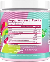 Amino Energy Cherry Twist Pre Workout – Endurance Supplement with 200mg Caffeine