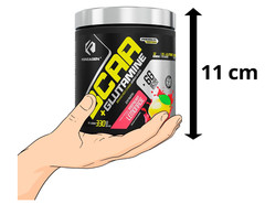 Forzagen BCAA Powder Glutamine 30 Serv Pre Post Workout Raspberry EXP 07/27
