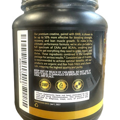 Creatine HMB Supplement w/Essential Amino Acids Powder | EAA & BCAA Mix |