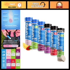 Electrolyte Tablets with Caffeine – Hydration Drink Mix, Vegan, Non-GMO, 6 Pack