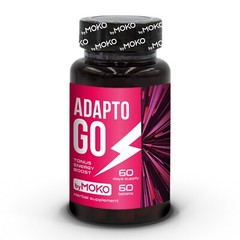AdaptoGO Leuzea Rhodiola Rosea Ginseng Testosterone Booster Energy supplement