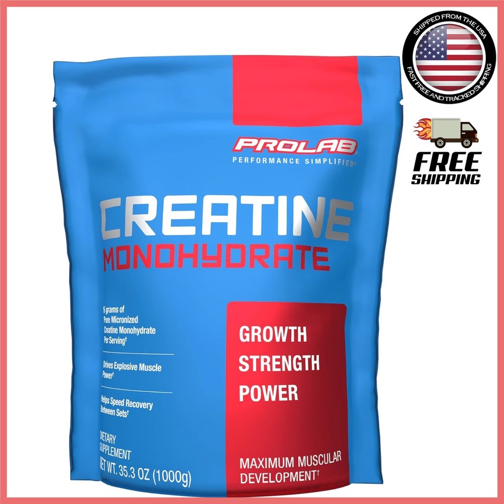 GMP Certified 1000G Creatine Monohydrate – Enhance Muscle Strength & Recovery