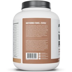 Grass Fed Whey Protein Powder 24G Protein Pure Chocolate 5LB