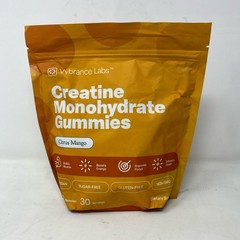 Vybrance Labs Creatine Gummies Citrus Mango 120ct (30 Serv)