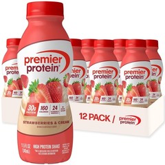 Premier Protein Shake, Chocolate, 30g Protein, Gluten-Free, 12 Pack