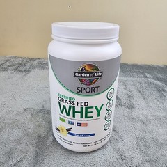 Garden of Life Sport Certified Grass Fed Whey Protein – Vanilla