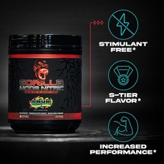 Gorilla Mind Gorilla Mode Nitric Upgraded Stimulant Tasting And Most Effective
