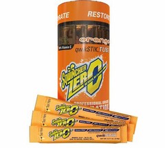 Sqwincher ZERO Sugar Free Electrolyte Powder Beverage MIX 120 Qwik Stik 12 Tubes