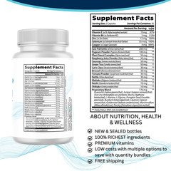 Alpha Stream + – Prostate Support- 3 Bottles- 180 Capsules