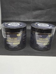 Lot Of 2 Ecowise Creatine Monohydrate Gummies 5000mg Sugar Free 240 Mango