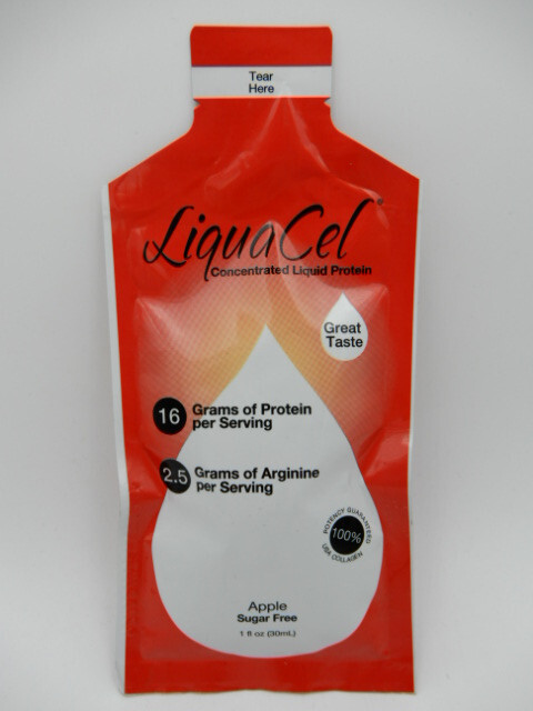 10PK LiquaCel Concentrated Liquid Protein, Apple Sugar Free 1 Fl Oz 782028000896