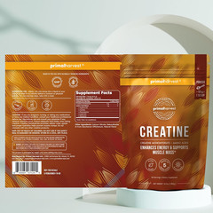 Primal Harvest Creatine Powder Muscle Strength Energy Recovery Support