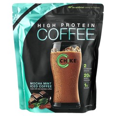 High Protein Iced Coffee, Mocha Mint, 14.8 oz (420 g)