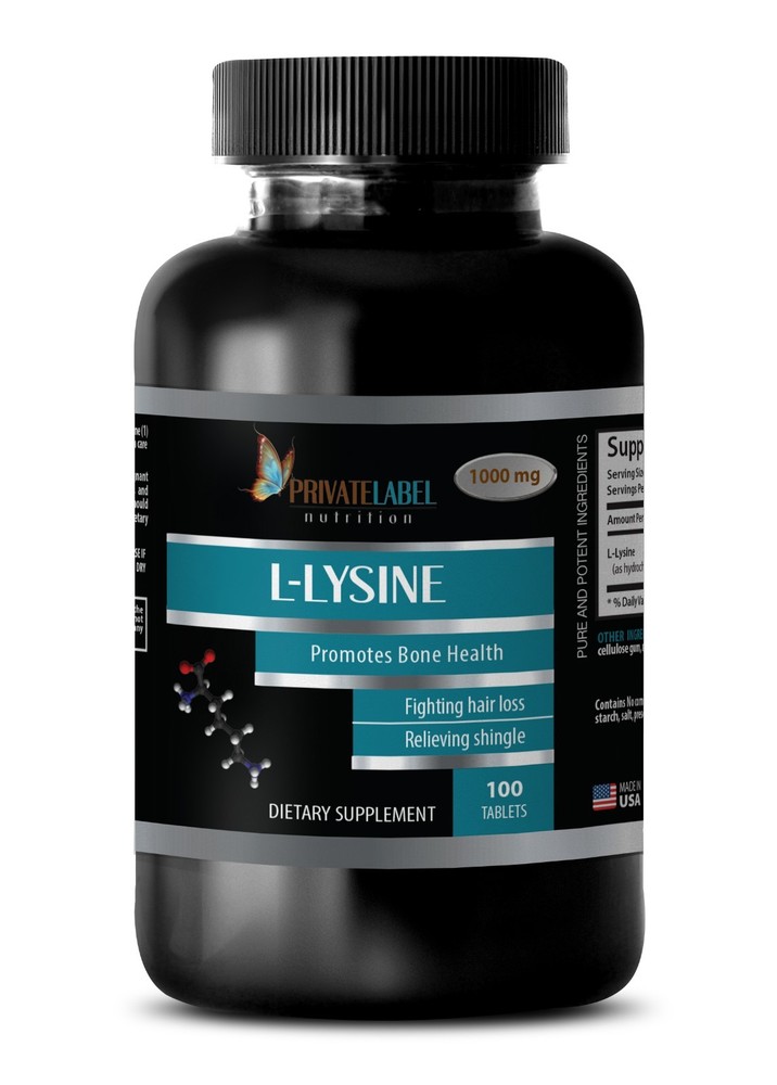 energy boost – L-LYSINE 1000mg – l-lysine 1000mg – 1 Bottle 100 TABLETS
