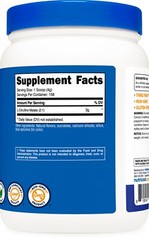 Nutricost L-Citrulline Malate 2:1 (600 Grams) (Blue Raspberry)