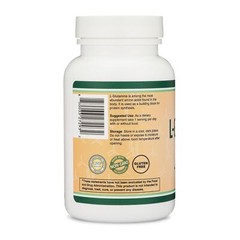 L-Glutamine 1000mg | 120 Capsules | Endurance & Gut Health | Non-GMO Vegan Keto