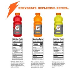 Gatorade Thirst Quencher Sports Drink, Variety Pack, 20 Ounce (Pack of 12)