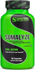 Species Nutrition Somalyze Sleep Aid Fat Loss Formula – EVL – Crash 90 Capsules