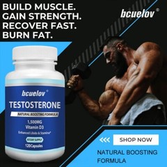 Boost Energy Support Male Enhancement Increase Endurance Muscle Mass 120 Capsule