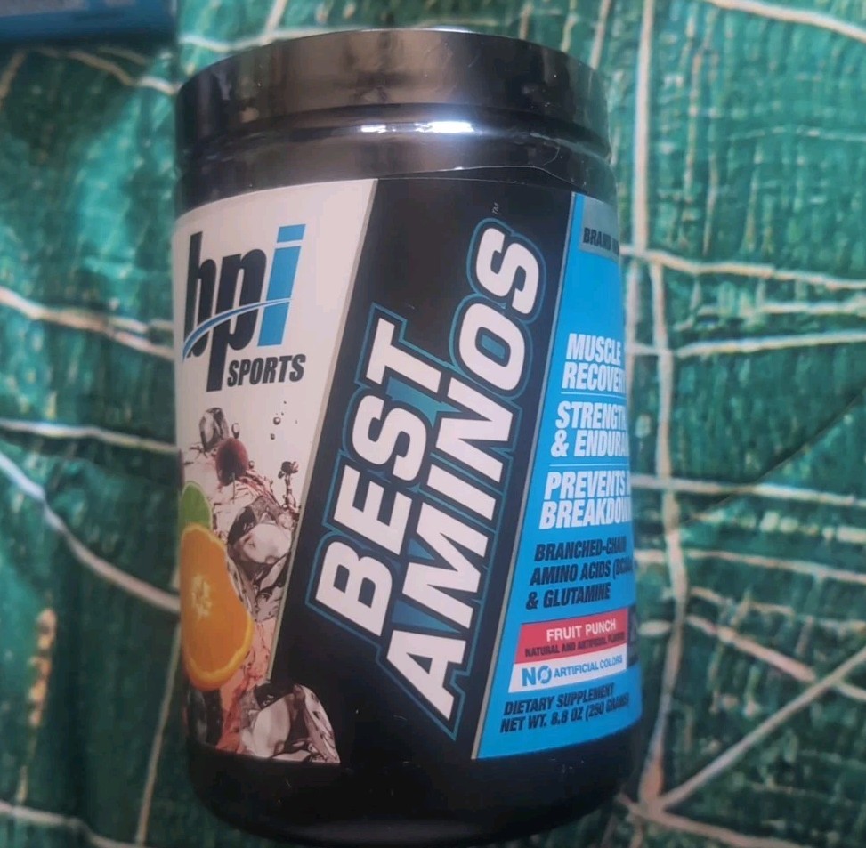BPI Sports BEST AMINOS FRUIT PUNCH BEST BCAA PUMP – 25 Serv (07/27)