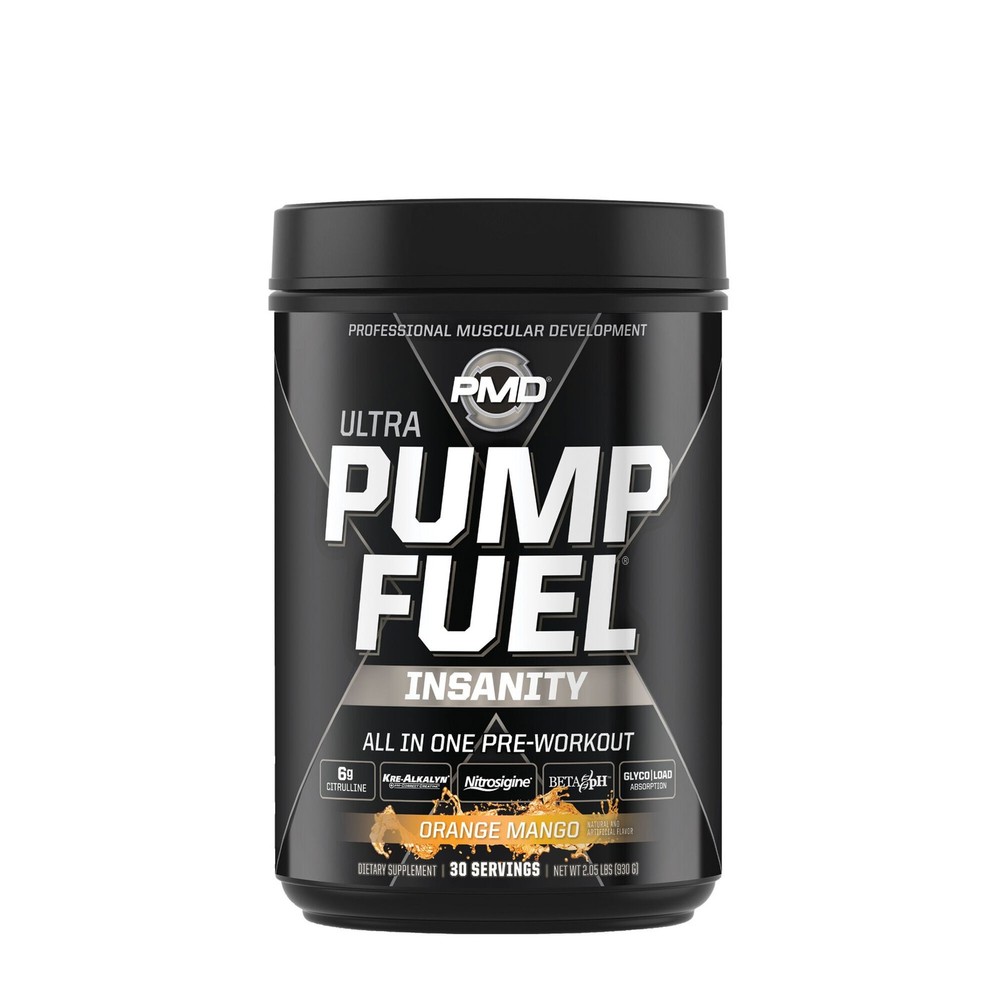 Ultra Pump Fuel® Insanity – Tropical Orange Mango (30 Servings)