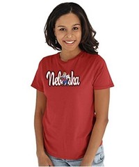 Reserve Collection by Blue 84 NCAA Nebraska Cornhuskers Womens Vintage Boyfriend